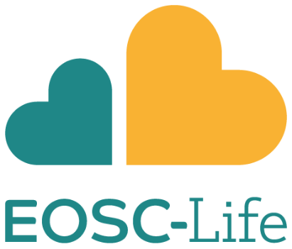 European Open Science Cloud - Life (EOSC-Life) logo